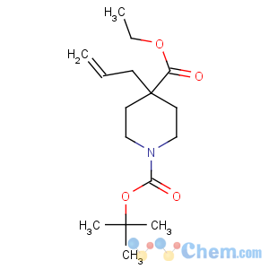 CAS No:146603-99-8 1,4-Piperidinedicarboxylicacid, 4-(2-propen-1-yl)-, 1-(1,1-dimethylethyl) 4-ethyl ester