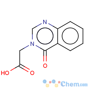 CAS No:14663-53-7 (4-Oxo-3(4H)-quinazolinyl)acetic acid