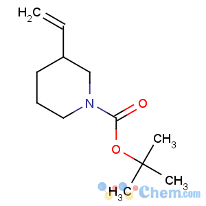 CAS No:146667-87-0 1-Piperidinecarboxylicacid, 3-ethenyl-, 1,1-dimethylethyl ester