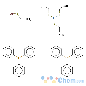CAS No:146688-53-1 Copper,[bis(ethanethiolato)indium]bis[m-(ethanethiolato)]bis(triphenylphosphine)-