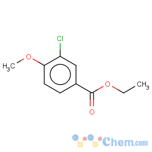 CAS No:14670-04-3 Benzoic acid,3-chloro-4-methoxy-, ethyl ester