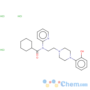 CAS No:146715-34-6 Cyclohexanecarboxylic acid {2-[4-(2-hydroxy-phenyl)-piperazin-1-yl]-ethyl}-pyridin-2-yl-amide