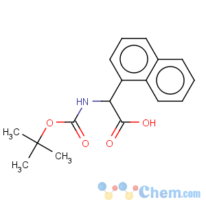 CAS No:14675-99-1 1-Naphthaleneaceticacid, a-[[(1,1-dimethylethoxy)carbonyl]amino]-
