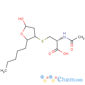 CAS No:146764-24-1 L-Cysteine,N-acetyl-S-(tetrahydro-5-hydroxy-2-pentyl-3-furanyl)-