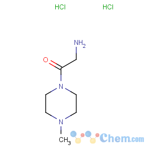 CAS No:146788-11-6 Ethanone,2-amino-1-(4-methyl-1-piperazinyl)-, hydrochloride (1:2)