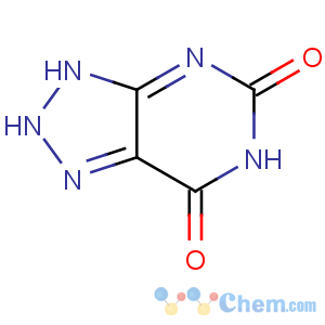 CAS No:1468-26-4 3H-1,2,3-Triazolo[4,5-d]pyrimidine-5,7(4H,6H)-dione