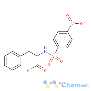 CAS No:146815-23-8 (2S)-2-[(4-nitrophenyl)sulfonylamino]-3-phenylpropanoyl chloride