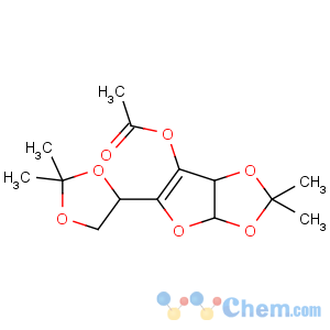 CAS No:14686-88-5 [(3aR,6aR)-5-(2,2-dimethyl-1,3-dioxolan-4-yl)-2,2-dimethyl-3a,<br />6a-dihydrofuro[2,3-d][1,3]dioxol-6-yl] acetate