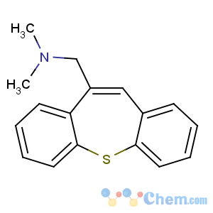 CAS No:1469-07-4 1-benzo[b][1]benzothiepin-5-yl-N,N-dimethylmethanamine