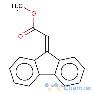 CAS No:146967-87-5 Acetic acid,2-(9H-fluoren-9-ylidene)-, methyl ester