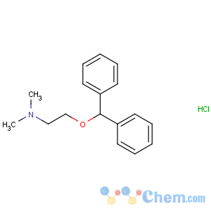 CAS No:147-24-0 2-benzhydryloxy-N,N-dimethylethanamine