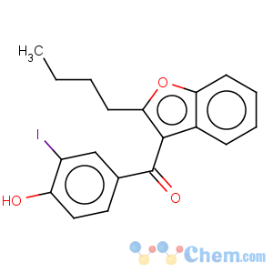 CAS No:147030-50-0 Methanone,(2-butyl-3-benzofuranyl)(4-hydroxy-3-iodophenyl)-