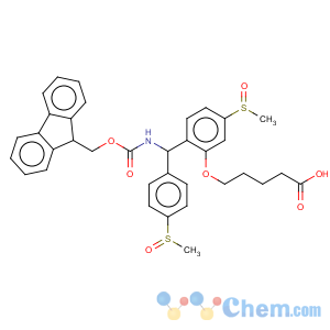CAS No:147046-64-8 Pentanoic acid,5-[2-[[[(9H-fluoren-9-ylmethoxy)carbonyl]amino][4-(methylsulfinyl)phenyl]methyl]-5-(methylsulfinyl)phenoxy]-