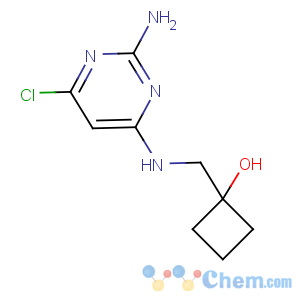 CAS No:147060-73-9 1-[[(2-amino-6-chloropyrimidin-4-yl)amino]methyl]cyclobutan-1-ol