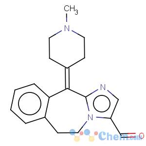 CAS No:147084-10-4 5H-Imidazo[2,1-b][3]benzazepine-3-carboxaldehyde,6,11-dihydro-11-(1-methyl-4-piperidinylidene)-