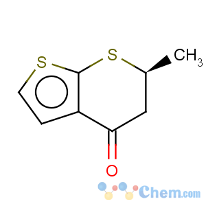 CAS No:147086-79-1 (6S)-5,6-Dihydro-6-methyl-4H-thieno[2,3-b]thiopyran-4-one