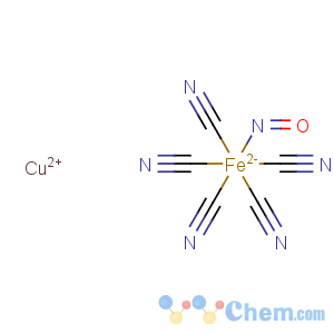 CAS No:14709-56-9 Ferrate(2-),pentakis(cyano-kC)nitrosyl-,copper(2+) (1:1), (OC-6-22)-