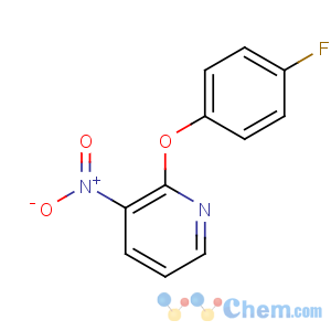 CAS No:147143-58-6 2-(4-fluorophenoxy)-3-nitropyridine