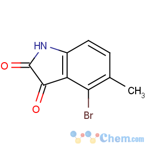 CAS No:147149-84-6 4-bromo-5-methyl-1H-indole-2,3-dione