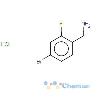 CAS No:147181-08-6 4-Bromo-2-fluorobenzylamine hydrochloride