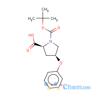 CAS No:147266-79-3 1,2-Pyrrolidinedicarboxylicacid, 4-phenoxy-, 1-(1,1-dimethylethyl) ester, (2S,4S)-