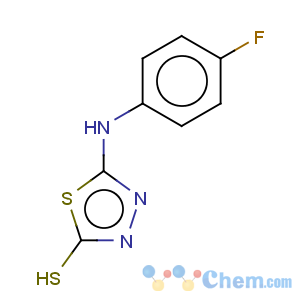 CAS No:14731-24-9 1,3,4-Thiadiazole-2(3H)-thione,5-[(4-fluorophenyl)amino]-