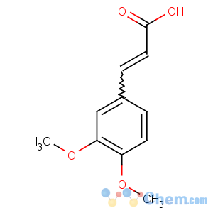 CAS No:14737-89-4 (E)-3-(3,4-dimethoxyphenyl)prop-2-enoic acid