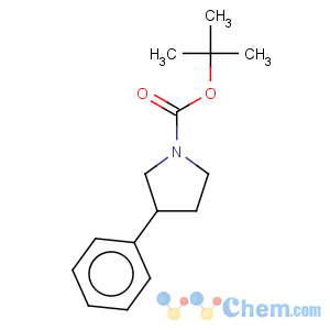 CAS No:147410-43-3 1-Pyrrolidinecarboxylicacid, 3-phenyl-, 1,1-dimethylethyl ester