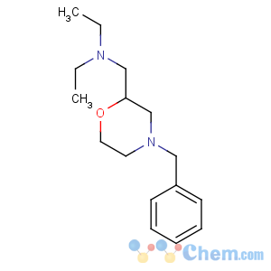 CAS No:147465-50-7 N-[(4-benzylmorpholin-2-yl)methyl]-N-ethylethanamine