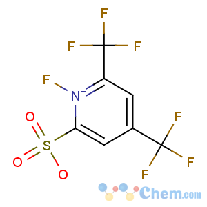 CAS No:147541-03-5 1-fluoro-4,6-bis(trifluoromethyl)pyridin-1-ium-2-sulfonate