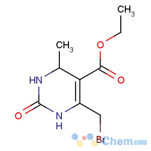 CAS No:14757-98-3 5-Pyrimidinecarboxylicacid, 6-(bromomethyl)-1,2,3,4-tetrahydro-4-methyl-2-oxo-, ethyl ester