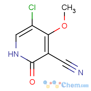 CAS No:147619-40-7 5-chloro-4-methoxy-2-oxo-1H-pyridine-3-carbonitrile
