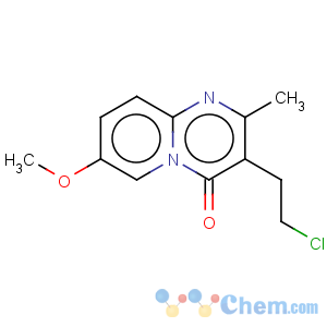 CAS No:147662-99-5 4H-Pyrido[1,2-a]pyrimidin-4-one,3-(2-chloroethyl)-7-methoxy-2-methyl-
