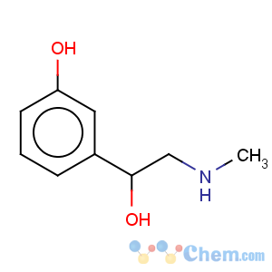 CAS No:1477-63-0 Benzenemethanol,3-hydroxy-a-[(methylamino)methyl]-