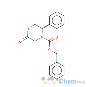 CAS No:147700-91-2 4-Morpholinecarboxylicacid, 2-oxo-5-phenyl-, phenylmethyl ester, (5S)-