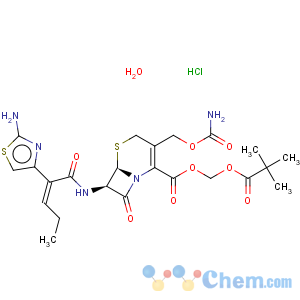 CAS No:147816-24-8 Cefcapene pivoxil hydrochloride