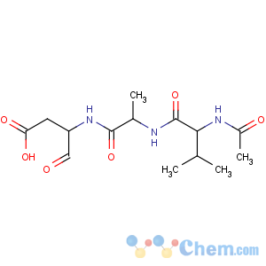 CAS No:147837-52-3 L-Alaninamide,N-acetyl-L-valyl-N-[(1S)-2-carboxy-1-formylethyl]-