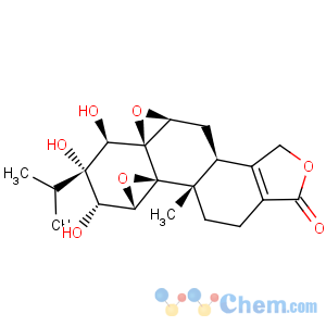 CAS No:147852-78-6 Bisoxireno[4b,5:8a,9]phenanthro[1,2-c]furan-4(2H)-one,1b,3,6,6b,7,7a,9,10,11,11a-decahydro-9,10,11-trihydroxy-1b-methyl-10-(1-methylethyl)-,(1aS,1bS,6bS,7aS,8aS,9R,10S,11S,11aS)- (9CI)