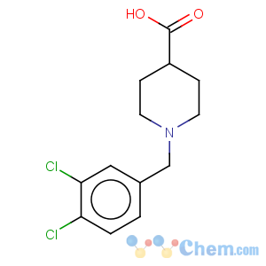 CAS No:147959-16-8 4-Piperidinecarboxylicacid, 1-[(3,4-dichlorophenyl)methyl]-