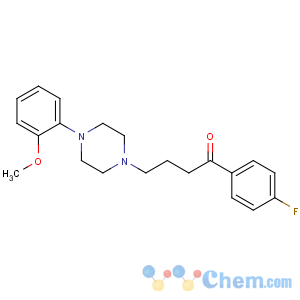 CAS No:1480-19-9 1-(4-fluorophenyl)-4-[4-(2-methoxyphenyl)piperazin-1-yl]butan-1-one