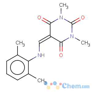 CAS No:148067-02-1 5-[(2,6-Dimethyl-phenylamino)-methylene]-1,3-dimethyl-pyrimidine-2,4,6-trione