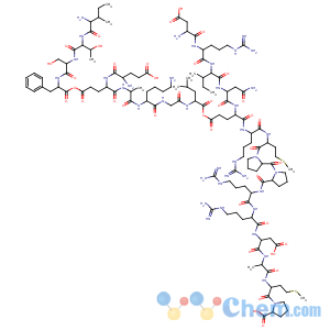 CAS No:148067-21-4 L-Proline,L-isoleucyl-L-threonyl-L-seryl-L-phenylalanyl-L-a-glutamyl-L-a-glutamyl-L-alanyl-L-lysylglycyl-L-leucyl-L-a-aspartyl-L-arginyl-L-isoleucyl-L-asparaginyl-L-a-glutamyl-L-arginyl-L-methionyl-L-prolyl-L-prolyl-L-arginyl-L-arginyl-L-a-aspartyl-L-alanyl-L-methionyl-