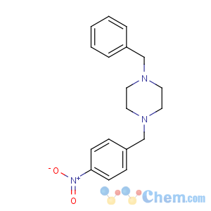 CAS No:148120-37-0 1-benzyl-4-[(4-nitrophenyl)methyl]piperazine