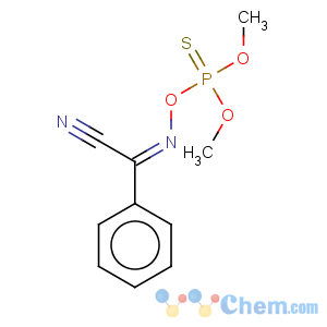 CAS No:14816-16-1 Phosphorothioic acid,O-[(cyanophenylmethyl)azanyl] O,O-dimethyl ester
