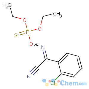 CAS No:14816-20-7 (1Z)-2-chloro-N-diethoxyphosphinothioyloxybenzenecarboximidoyl cyanide