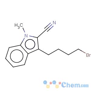 CAS No:148237-18-7 1H-Indole-2-carbonitrile,3-(4-bromobutyl)-1-methyl-