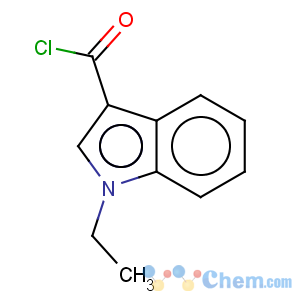 CAS No:148317-27-5 1H-Indole-3-carbonylchloride, 1-ethyl-