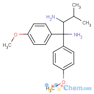 CAS No:148369-91-9 (2S)-1,1-bis(4-methoxyphenyl)-3-methylbutane-1,2-diamine