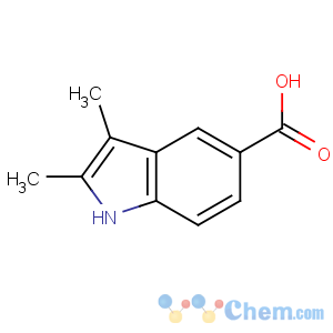 CAS No:14844-73-6 2,3-dimethyl-1H-indole-5-carboxylic acid