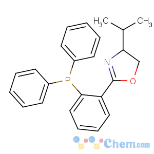 CAS No:148461-14-7 diphenyl-[2-(4-propan-2-yl-4,5-dihydro-1,3-oxazol-2-yl)phenyl]phosphane